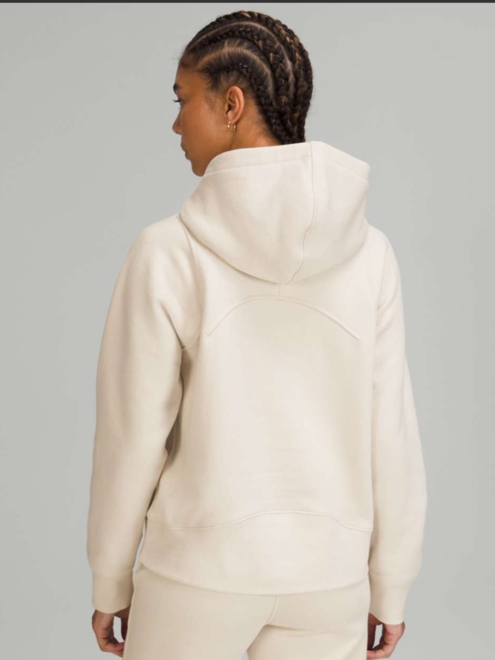 Lululemon White Opal Loungeful Hoodie - Picture 2 of 9